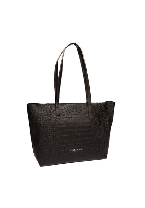 Sina black shopping bag ERMANNO SCERVINO | 12401787SINA-293